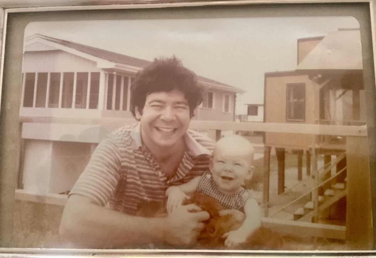 Jim, founder of Fablr, with his dad